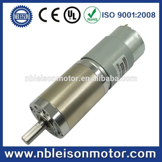 42mm 24 volt high torque low rpm dc planetary gear motor