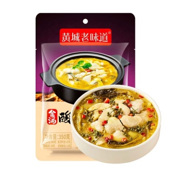 Tianchu 320g Sour Soup Hot Pot Base - Quality Fish Seasoning for Restaurants
