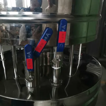 GCP-12 Semi-Automatic Wine Liquid Drink Water Bottle Filling Machine