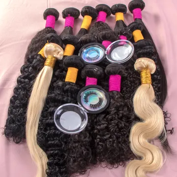 Megalook  Unprocessed No Tangle No Shed Brazilian Virgin Human Hair Bundles