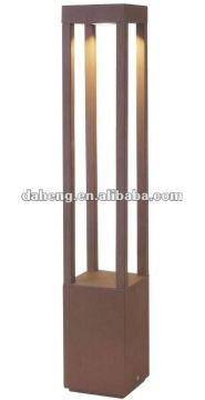 LED Decorative Square Bollard Garden Light