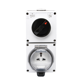 Dustproof and Durable 3-pin 63A IP66 Weather Proof Industrial Waterproof Socket