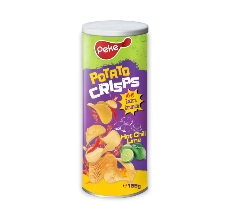 Peke Brand Chili Lime Potato Chips - Hot Fire/Flamin Hot/Extreme Hot/Mexican Spicy Lemon