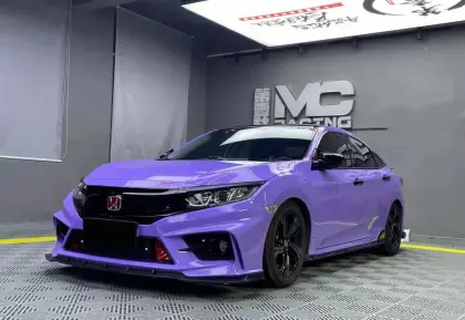 Glossy Purple Car Wrapping1.52*18M