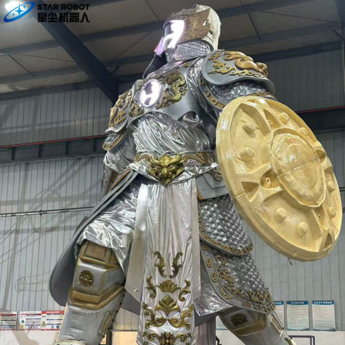 Modelo de robot realista Yan Zhenqing personalizado para exposición