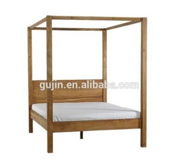 good quality modern bedroom furniture promotion wood double bed