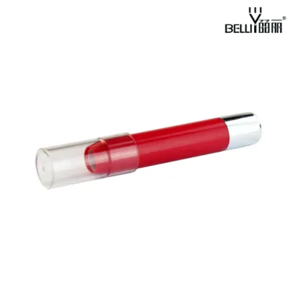 Empty plastics cosmetics packing for lipstick