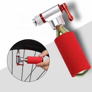 Adattatore di gonfiatore per pneumatici per biciclette di roadup con mini cartuccia
