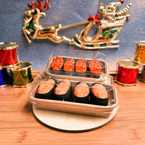 Kraft Paper Salad Disposable Food Picnic Food Packaging