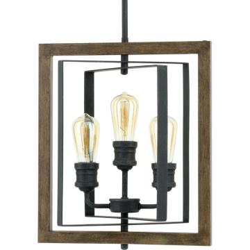 Nordic Style 3-Light Chandelier for Dining and Living Room