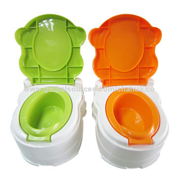 Plastic Baby Potty with Durable, OEM Orders are Accepted