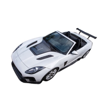Carbon Fiber Transparent Hood Bonnet for Jaguar F-Type by iMP-Performance