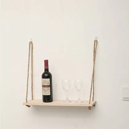 Wood Shelves Furniture Floating Wall Shelf