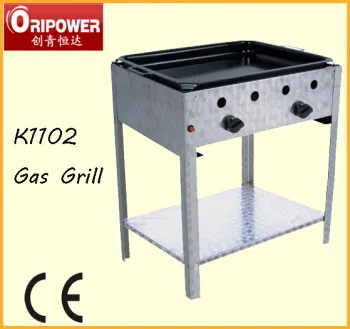 11kw 2-Burner Gas BBQ Grill (K1102A)