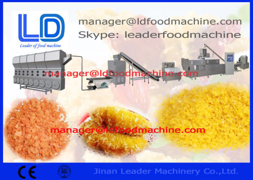 Simens Motor Snack Making Machine / Bread Crumb Production Line For Chicken Wings