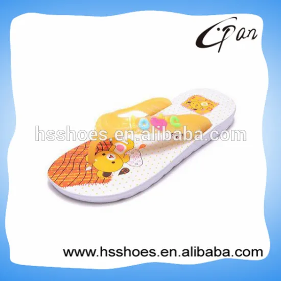 Latest design slippers with cute cartoon patern