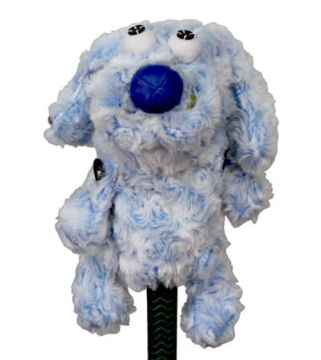 Hand crafted Animal Golf Head Cover, Blue Rabbit
