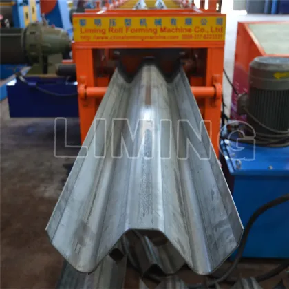 W Profiles Making Machinery For Highway Guardrail Roll Forming Machine