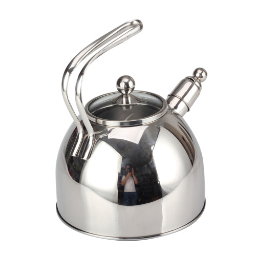 Stainless Steel Hollow Out Design Whistling Kettle