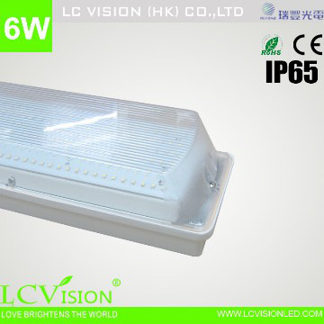 IP65 LED lighting/6W LED TRI-PROOF LIGHT with sensor/4-year warranty