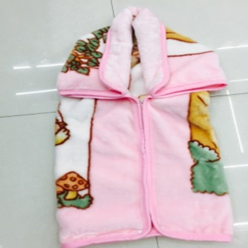 Polyester baby blanket sac