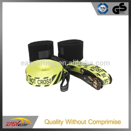 Experienced Supplier OEM 15M Slackline with Ratchets and Loops