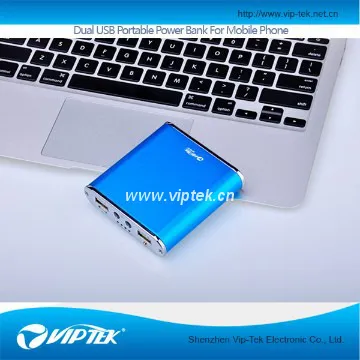 High Quality Dual USB Universal Portable Power Banks For Cell Phone