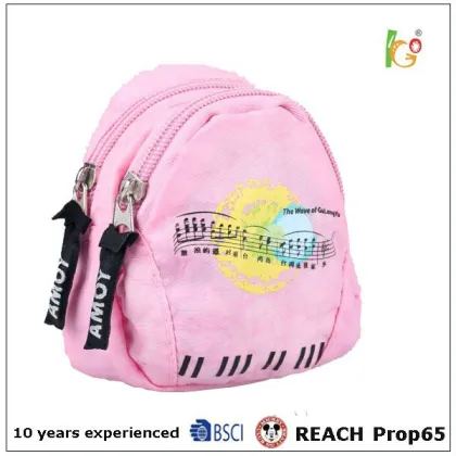 420D PU cute waist bag for girls outdoor