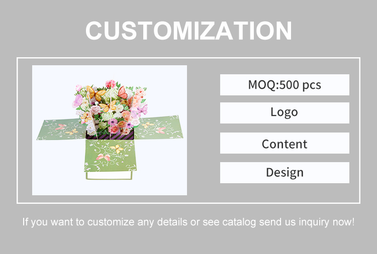 3D Flower Bouquet Card