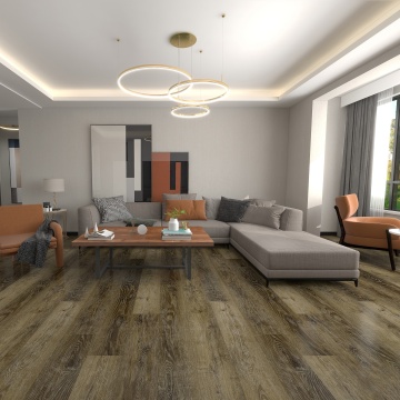 Durable Luxury Indoor SPC Wood Flooring - Real Wood Look for Commercial Use