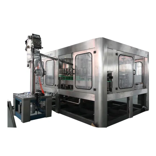 Glass bottle juice fiiling machine