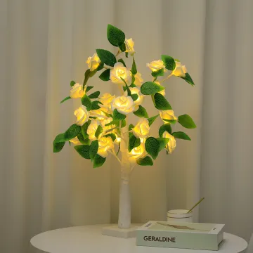 Valentine's Day Roses and LED Lights: Indoor Party and Christmas Event Decor
