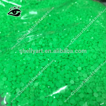 Resin Rhinestone Garment Beads SS10 3MM emerald green Epoxy rhinestone