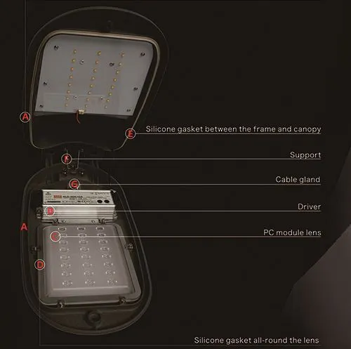 60w led street light solar factory direct sale park light