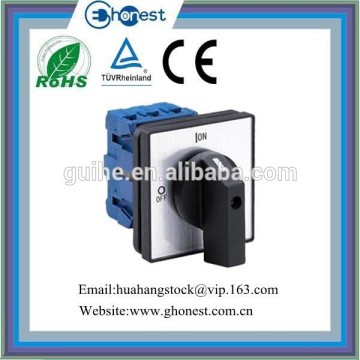 HW30 rotary paddle level switch, 4 position rotary switch