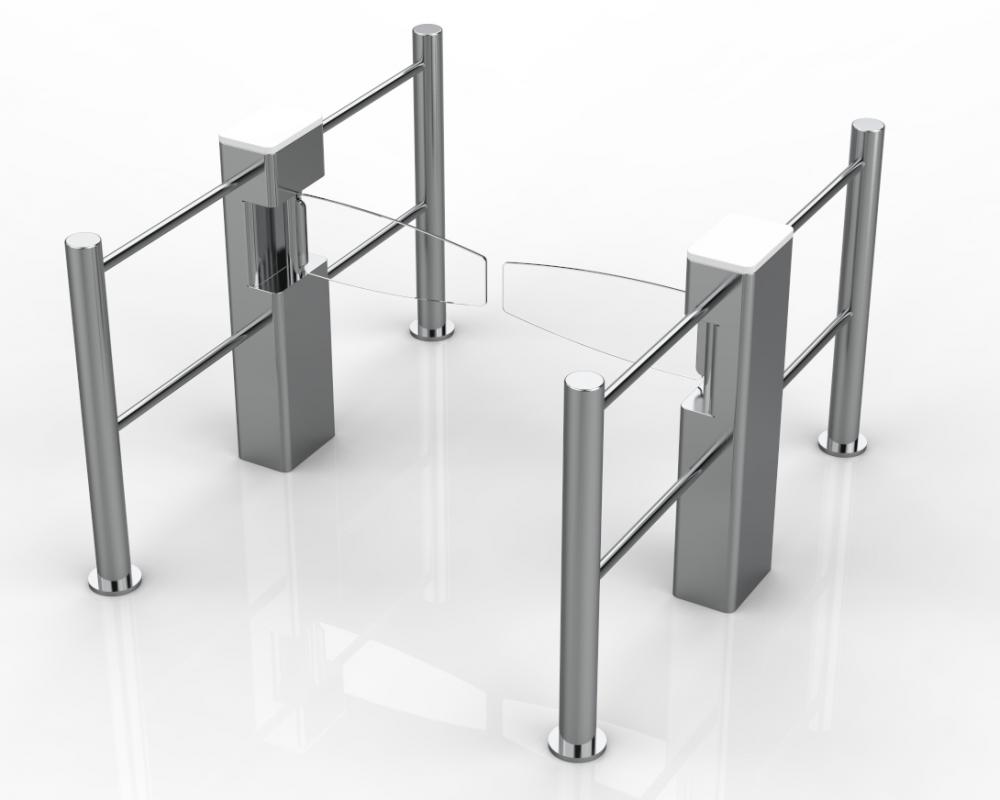 Wide Lane Pedestrian Access Control Swing Gate