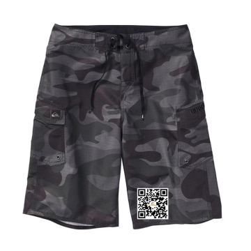 New stylish full printed 100% polyester beach shorts man