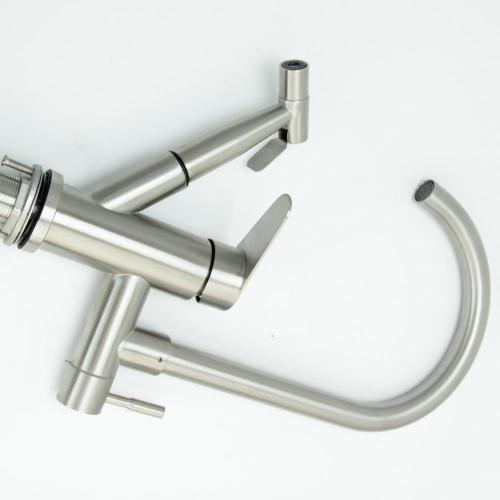 professional design zinc alloy single lever kitchen taps mixer