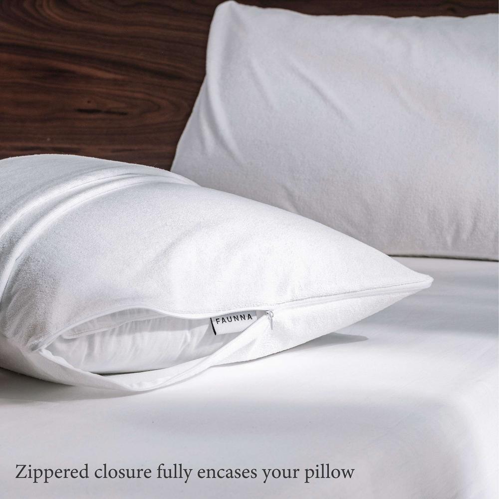 Hotel Long Staple Cotton Zippered Pillow Case