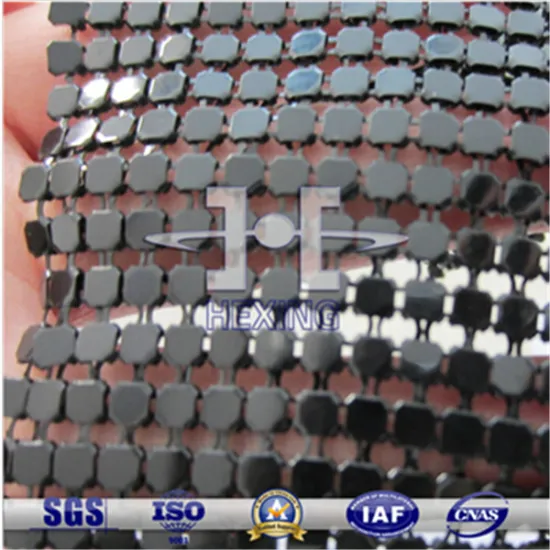 Black Spray-Paint Metallic Sequin Table Cloth