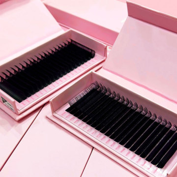 Wholesale Supplier of 0.05mm Matte Dark Black Volume Lash Extensions and Cashmere Lash Trays