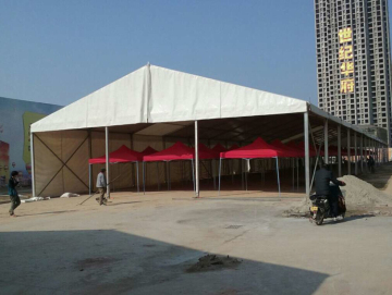New design pvc coated polyester tent fabric with CE certificate
