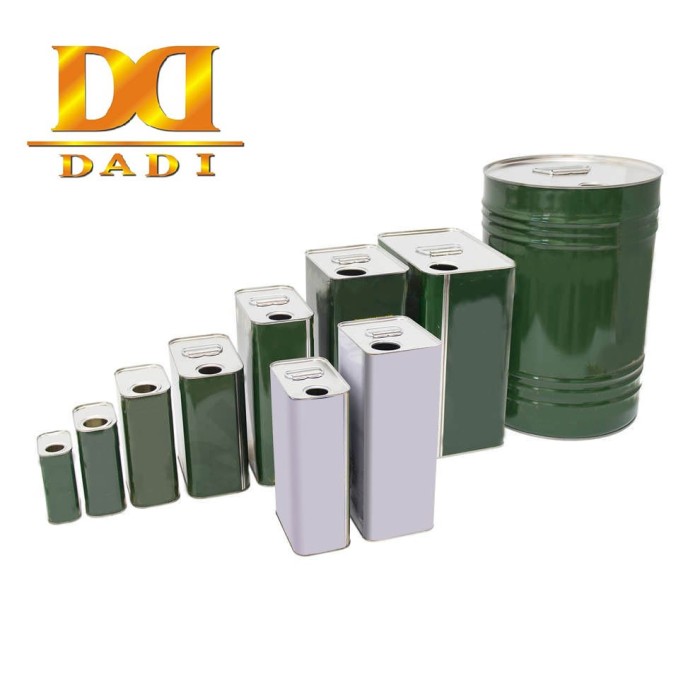 DADI Customizable 2.5L Food Grade Standard Tin Can