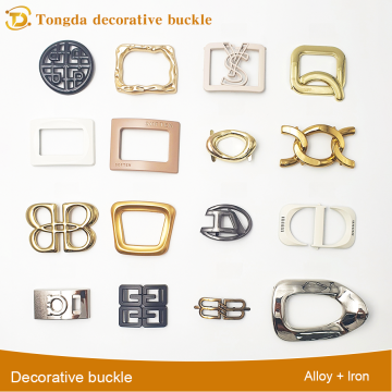 Decorative Boot Fastener in Painted Metal Finish