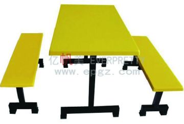 Fastfood Dining Table and Chair for School Canteen
