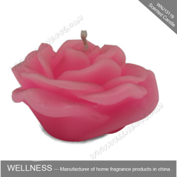 decorative wedding floating flower shaped floating candle