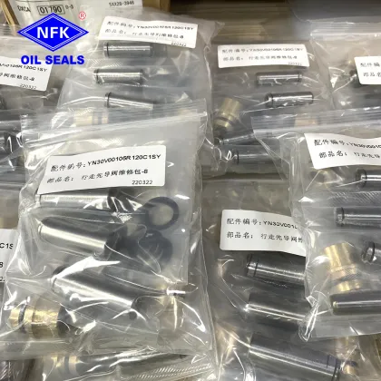 Excavator Joystick Pusher Hydraulic Walker Pilot Valve Metal Bullet Oil Seal