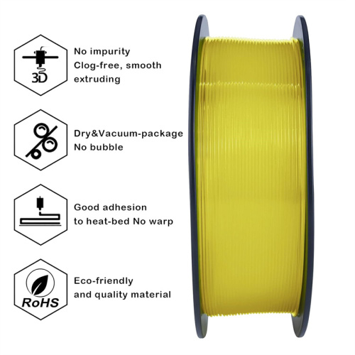 Premium Transparent PLA 3D Printer Filament