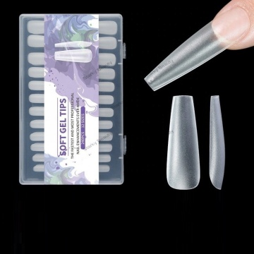 T-Shaped Flexible Thin Nail Patches - Full Set Non-Marking Extended Nails