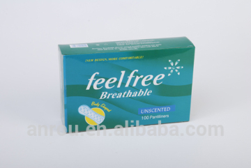 ultra-thin waterproof panty liner for women with 20 years experience